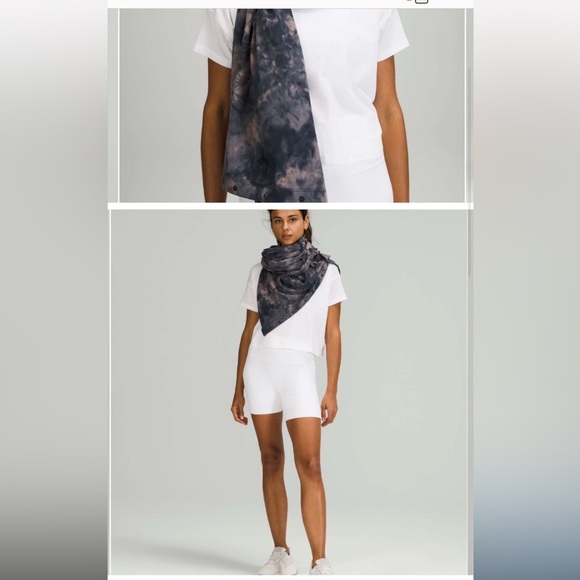 Lululemon customizable snap scarf - Picture 3 of 8